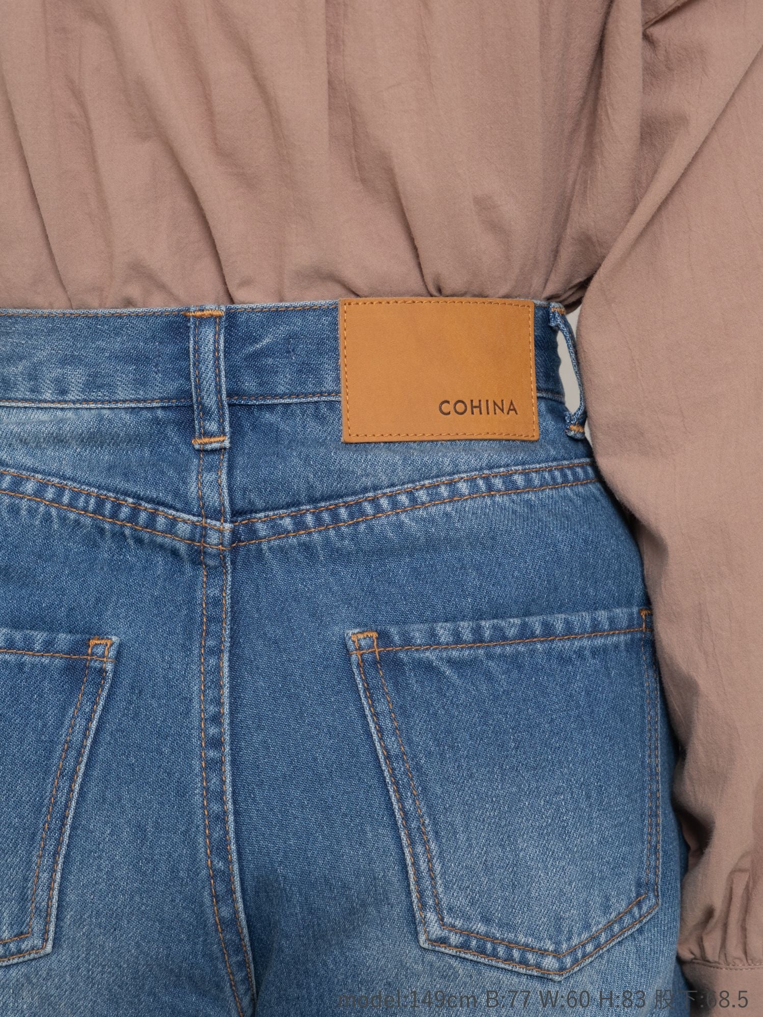 COHINA DENIM クロップドパンツ | 小柄向け女性ブランド – COHINA STORE