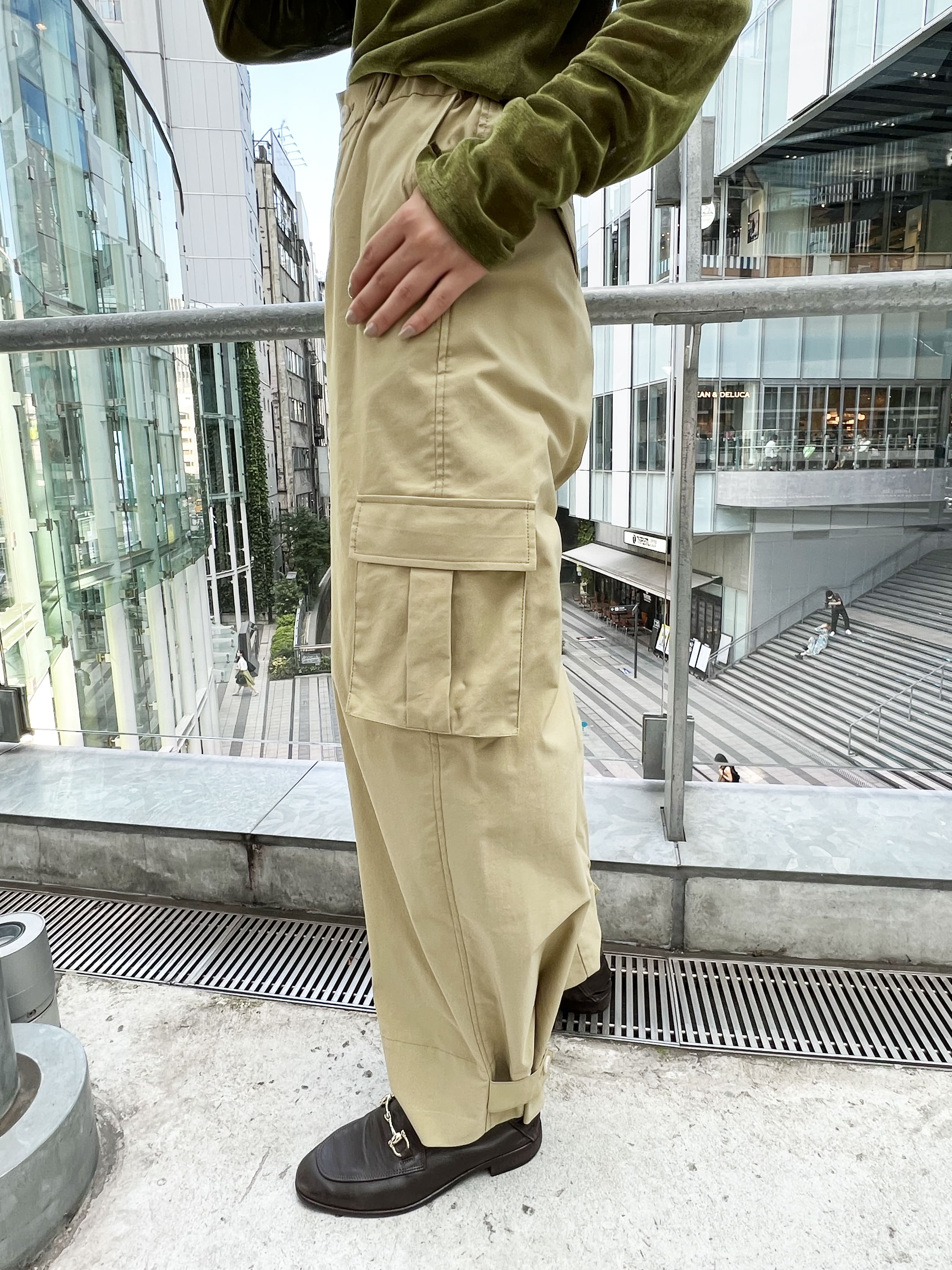 ヘムデザインワークパンツ | 小柄・低身長女性向けファッション通販