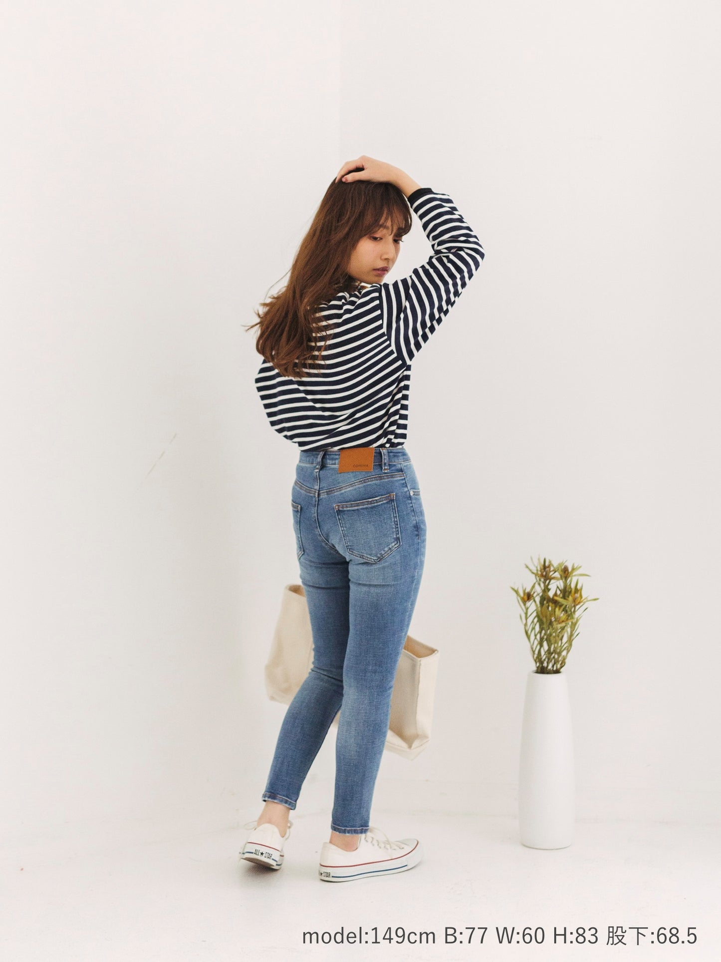 旧品番　COHINA DENIMベーシックスキニー-short　[通常]