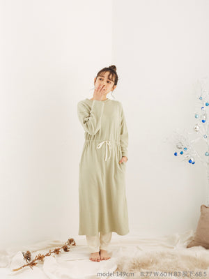 【RoomWear】レギンス付きふわふわワンピース　[通常]
