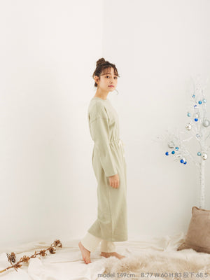 【RoomWear】レギンス付きふわふわワンピース　[通常]
