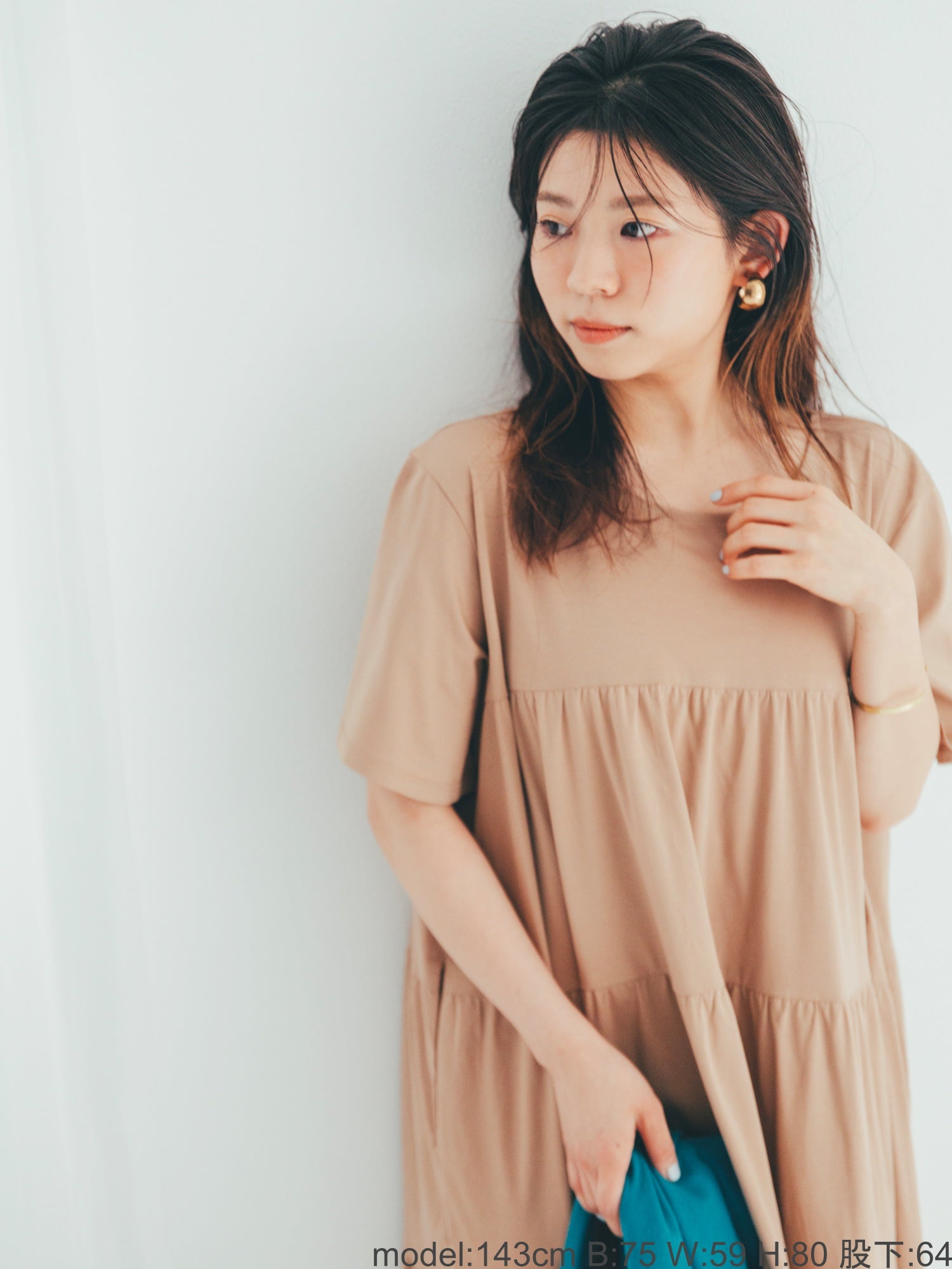 ティアードフレアワンピース|小柄向け女性ブランド – COHINA STORE