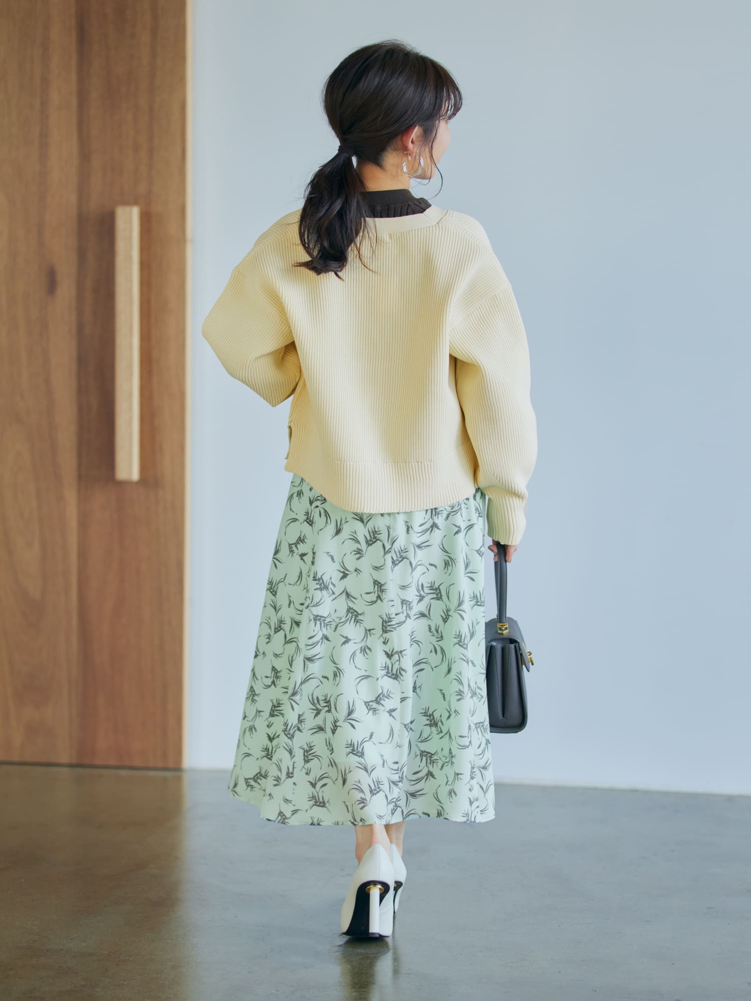 5th anniversary knit cardigan | 小柄・低身長女性向けファッション