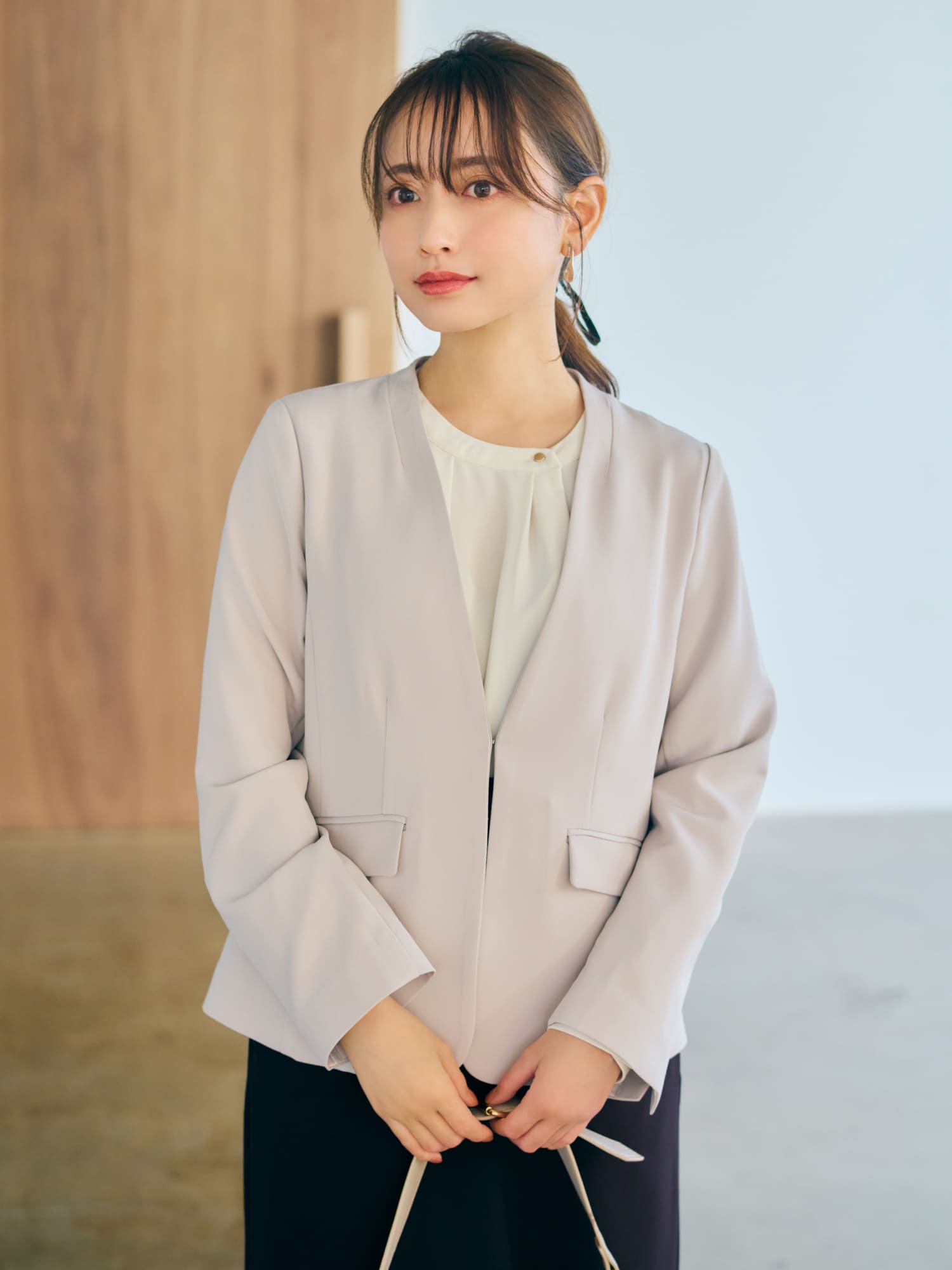アシメタックフレアブラウス | 小柄・低身長女性向け アシメタックフレアブラウス | 小柄・低身長女性向け