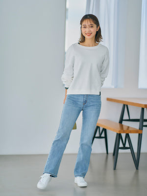 COHINA DENIM ブーツカット-short & regular｜ 小柄・低身長女性向け