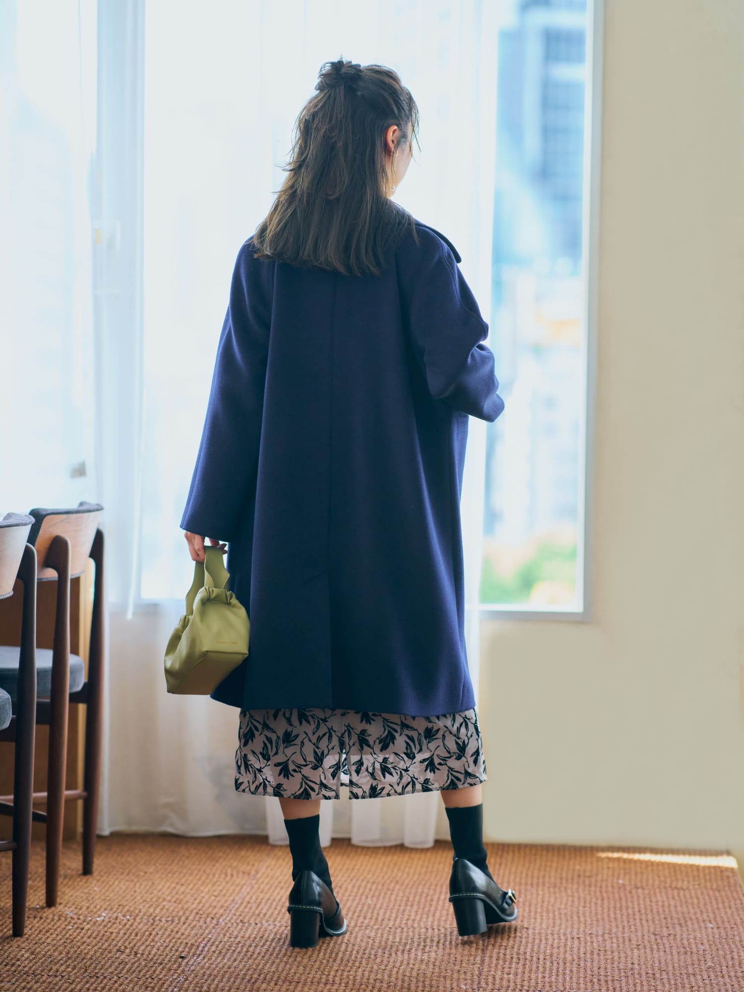 ラグランスリーブピーコート | 小柄・低身長女性向けファッション通販 