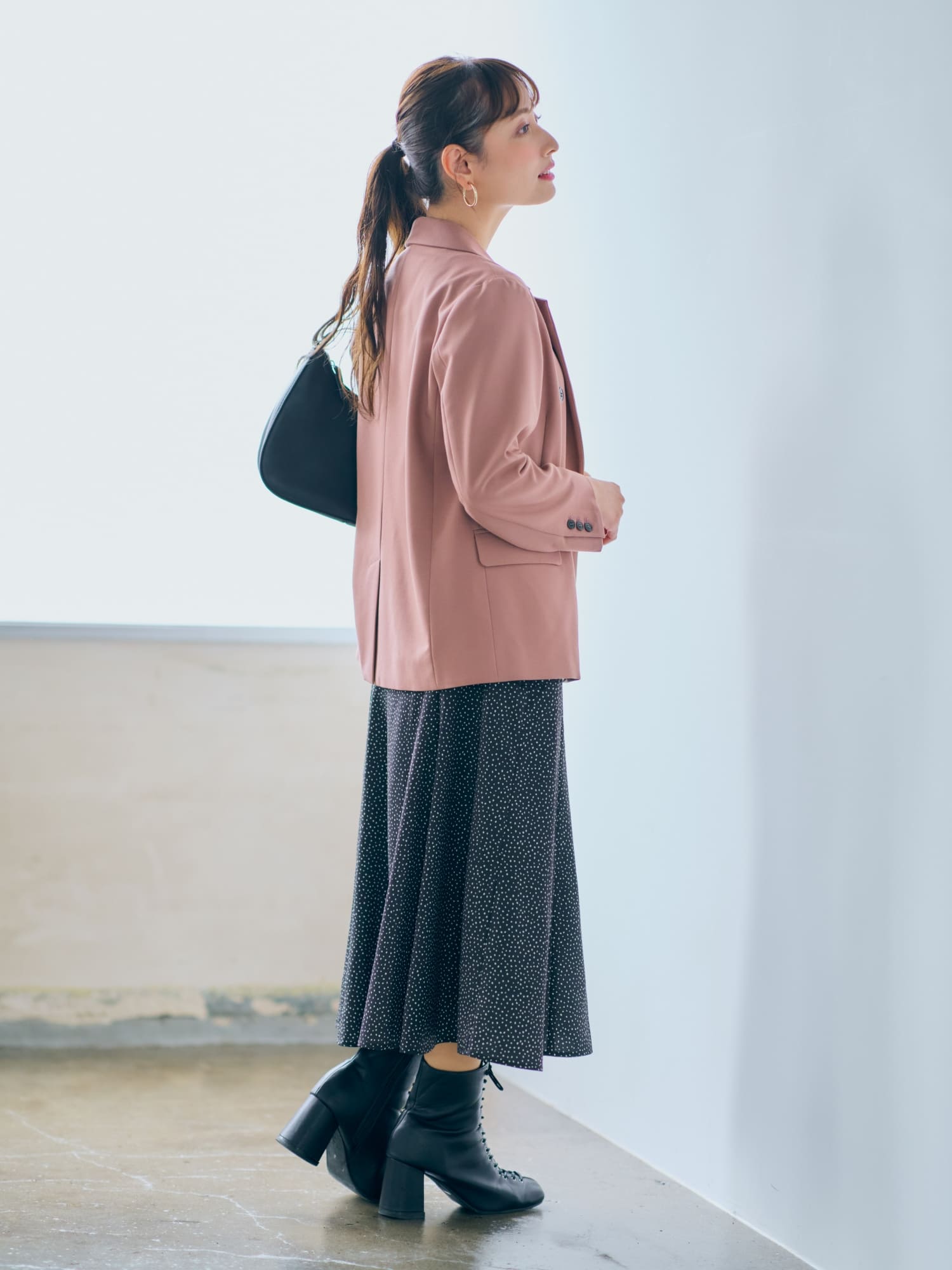 テーラードダブルジャケット | 小柄・低身長女性向けファッション通販