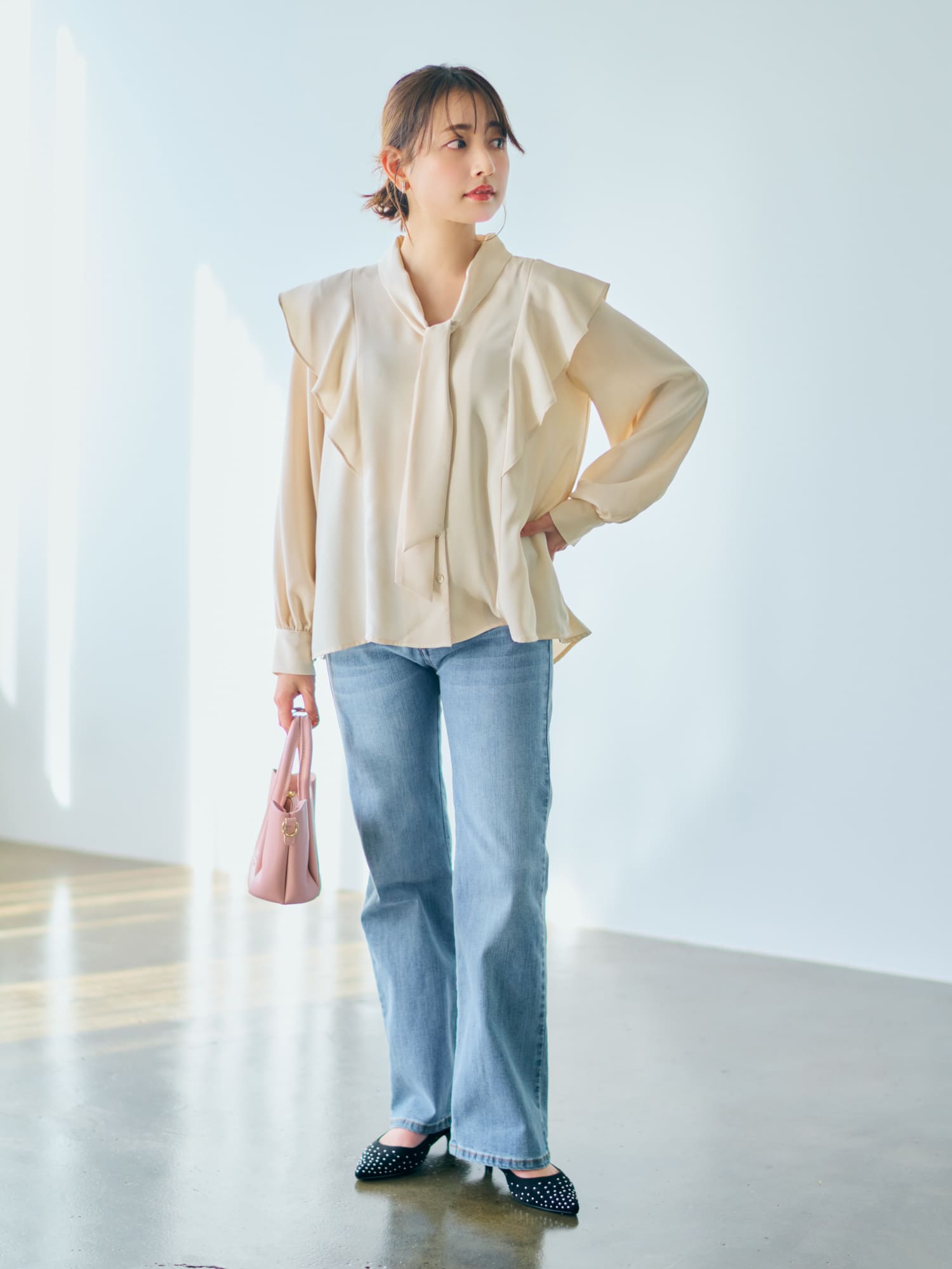 COHINA DENIM ブーツカット-short & regular｜ 小柄・低身長女性向け