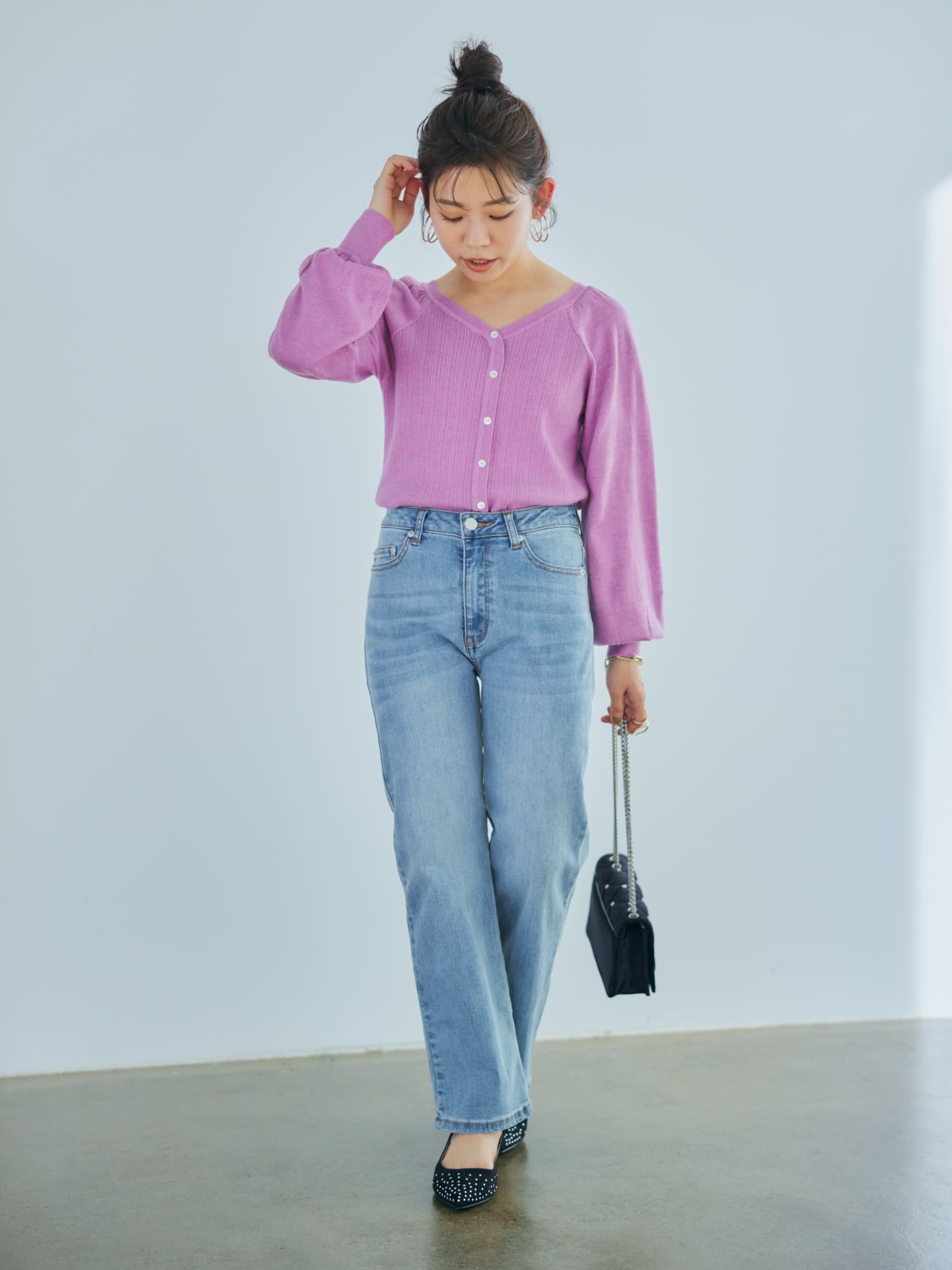 COHINA DENIM ブーツカット-short & regular｜ 小柄・低身長女性向け 