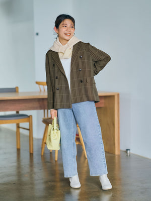 テーラードダブルジャケット | 小柄・低身長女性向けファッション通販